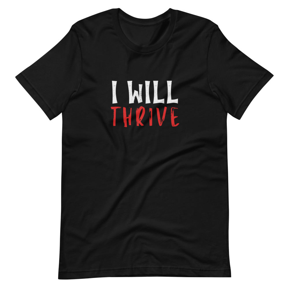I Will Thrive (WHITE & RED LOGO)